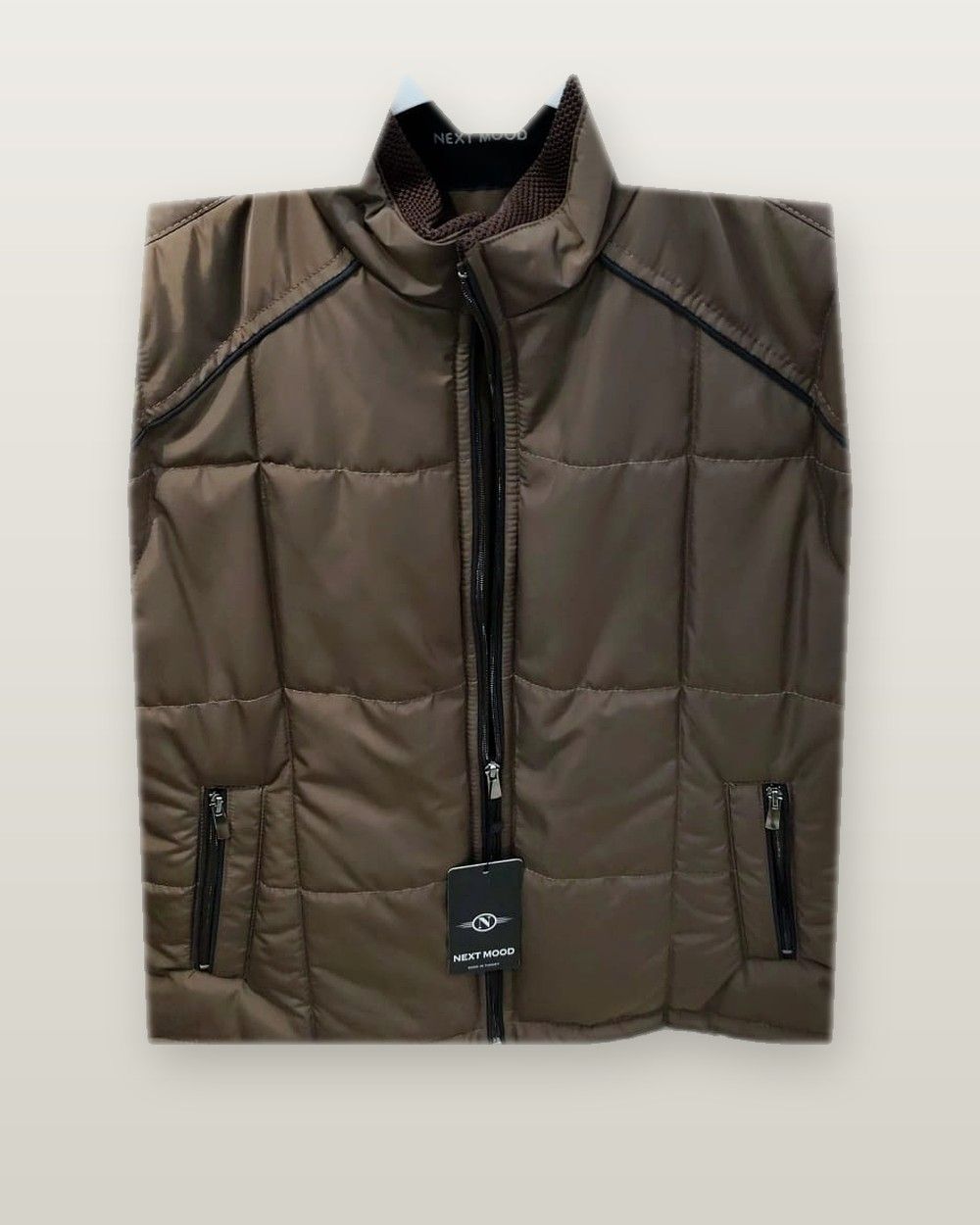 Quilted Puffer Vest — view 2