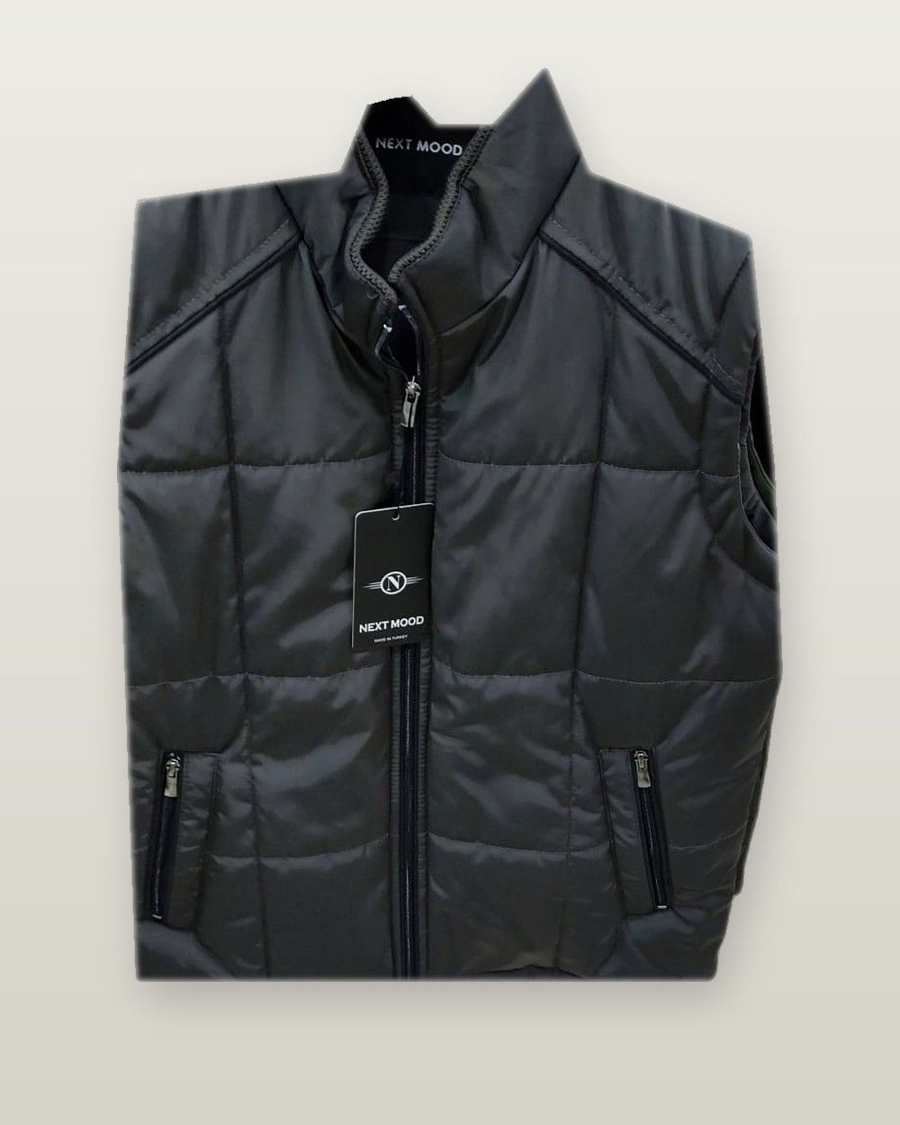 Quilted Puffer Vest — view 3